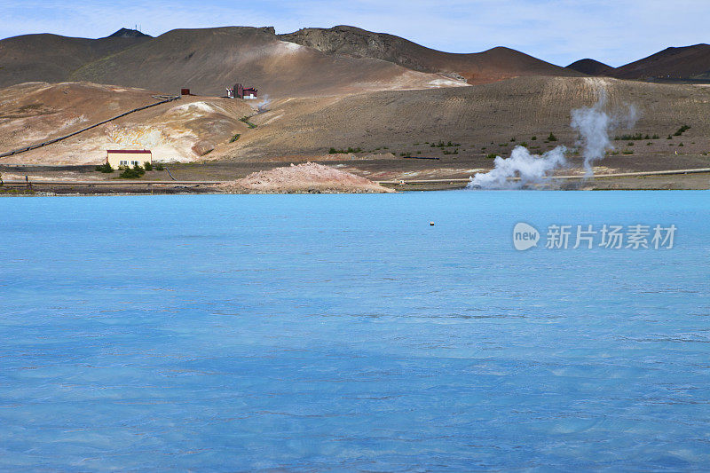 冰岛Myvatn Krafla地热发电厂